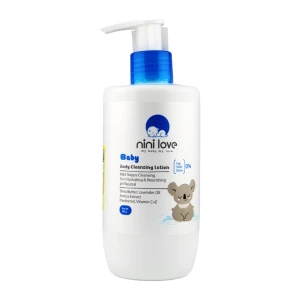 لوسیون پاک کننده بدن کودکان نی نی لاو بدون آبکشی